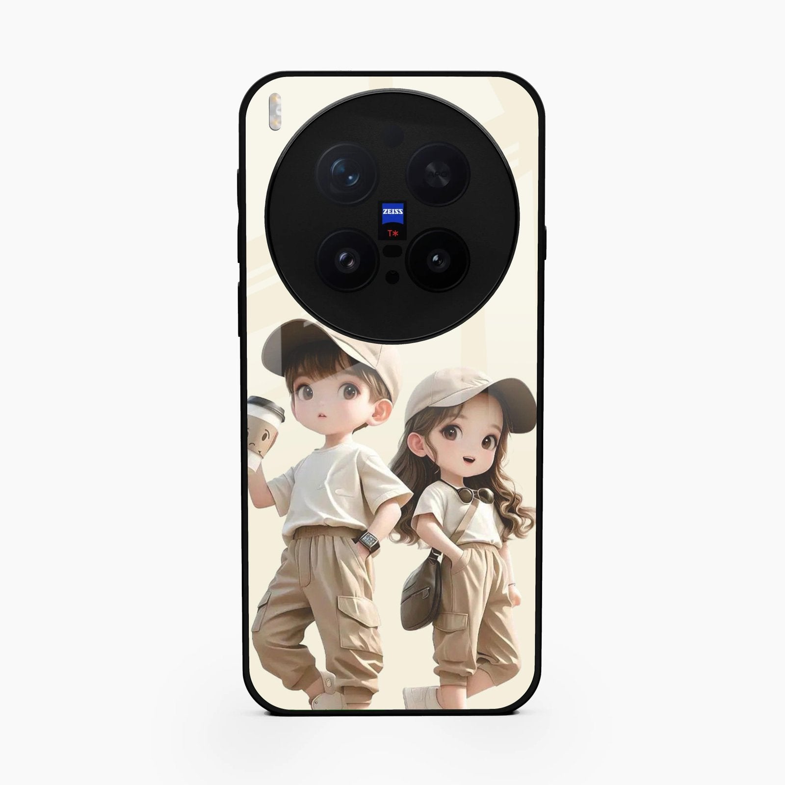 Sweet Harmony Customize Glass Case Cover For Vivo X300 Pro 5G