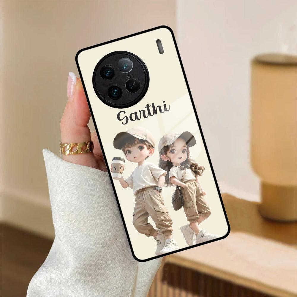 Sweet Harmony Customize Glass Case Cover For Vivo - ShopOnCliQ