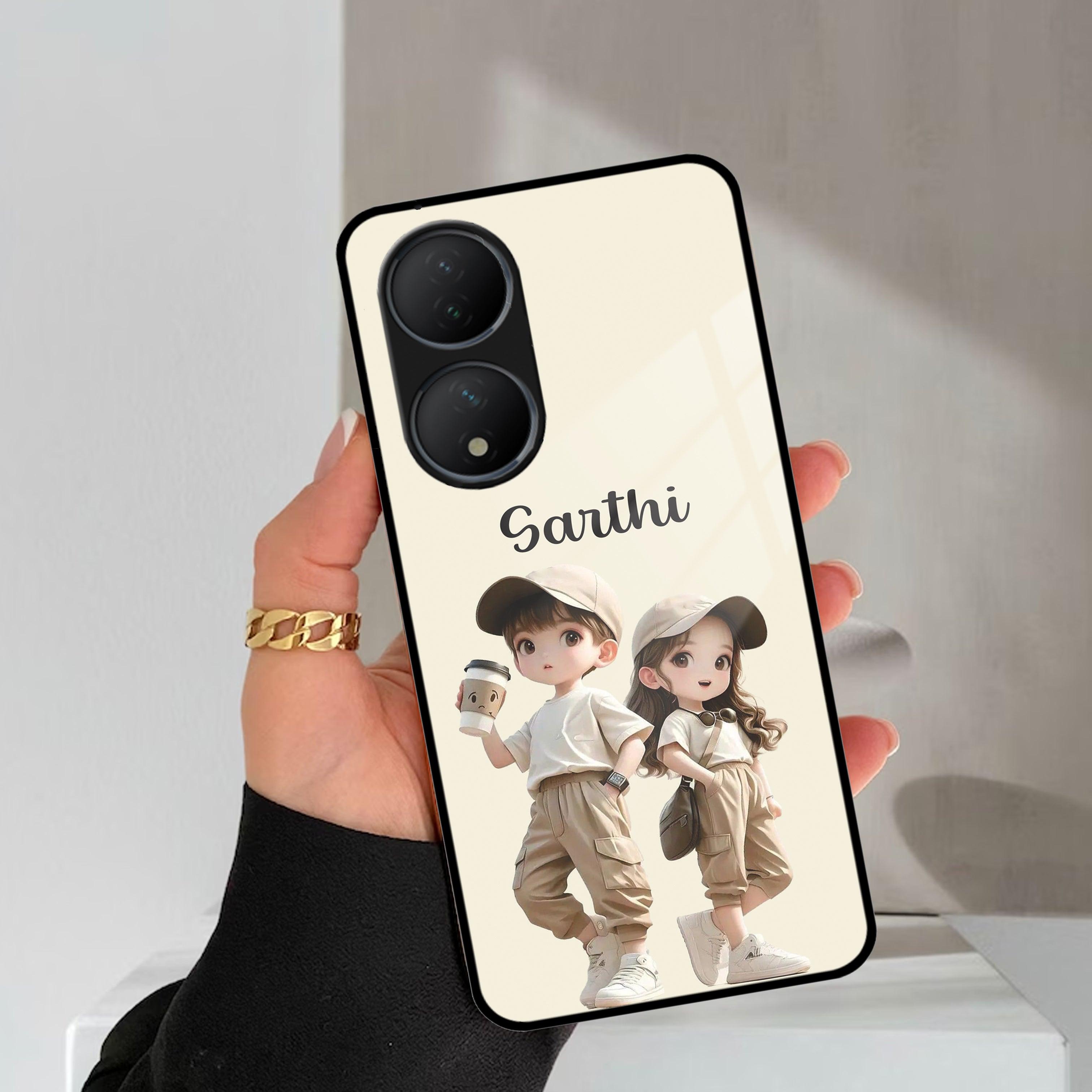 Sweet Harmony Customize Glass Case Cover For Vivo - ShopOnCliQ