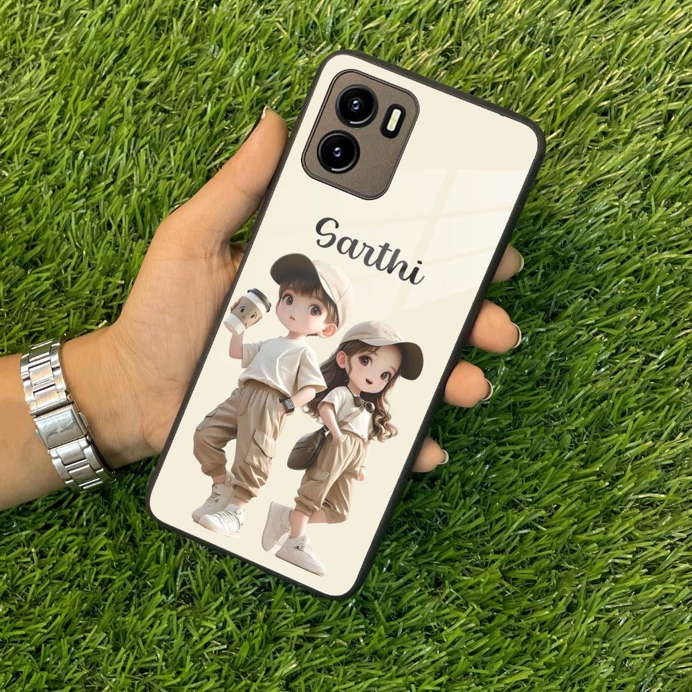 Sweet Harmony Customize Glass Case Cover For Vivo - ShopOnCliQ