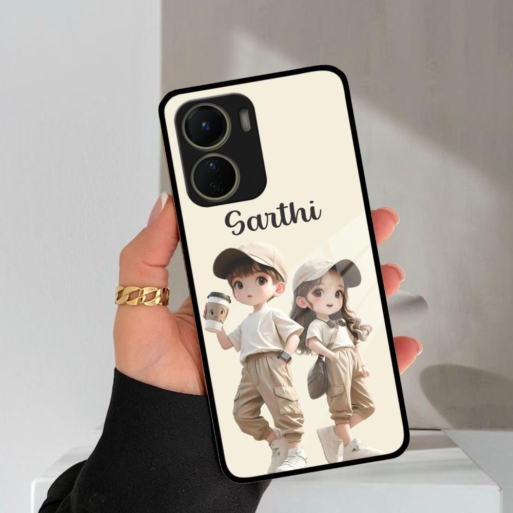 Sweet Harmony Customize Glass Case Cover For Vivo - ShopOnCliQ