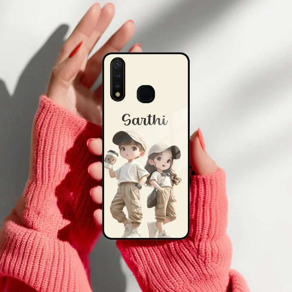 Sweet Harmony Customize Glass Case Cover For Vivo - ShopOnCliQ