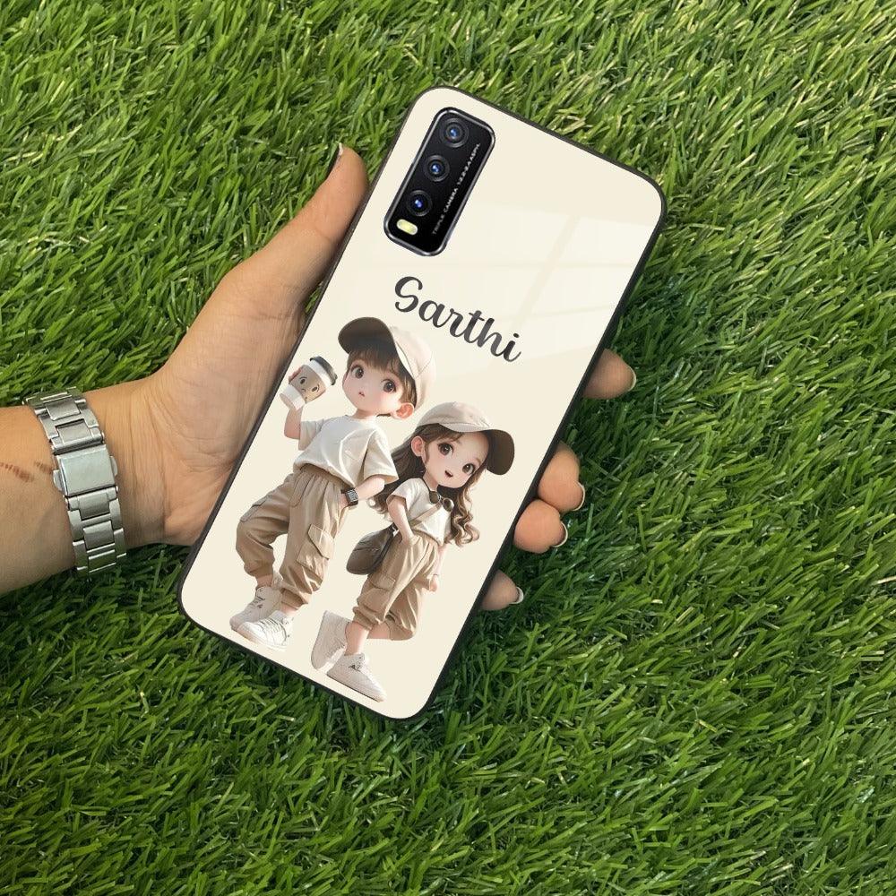 Sweet Harmony Customize Glass Case Cover For Vivo - ShopOnCliQ