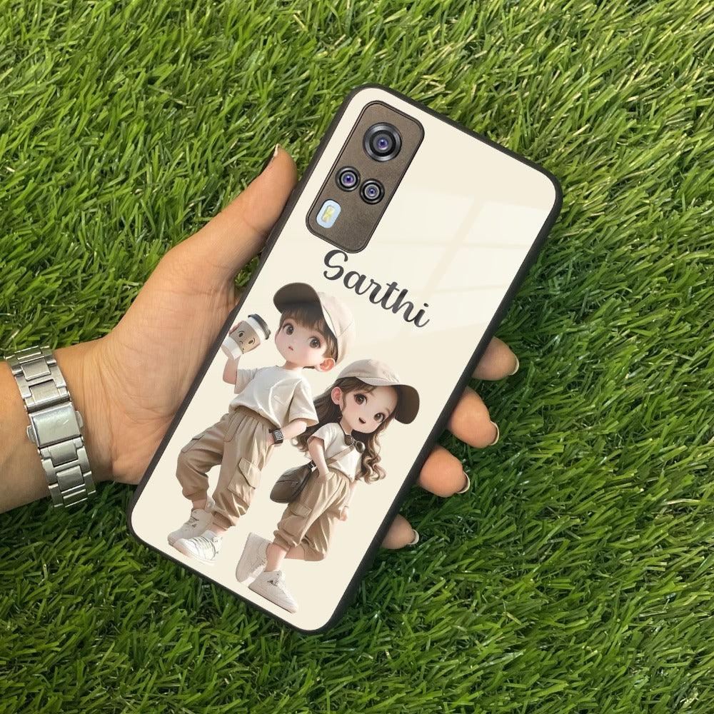 Sweet Harmony Customize Glass Case Cover For Vivo - ShopOnCliQ