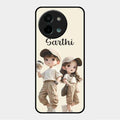 Sweet Harmony Customize Glass Case Cover For Vivo Y58 5G