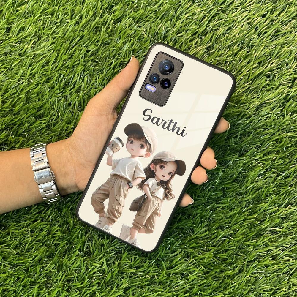 Sweet Harmony Customize Glass Case Cover For Vivo - ShopOnCliQ