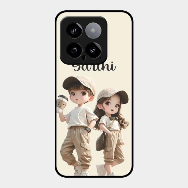 Sweet Harmony Customize Glass Case Cover For Xiaomi 14 5G