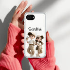 Sweet Harmony Customize Anti Yellow Clear Case For iPhone 17e