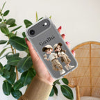 Sweet Harmony Customize Transparent Silicon Case For iPhone 13 Mini