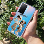 Sweet Harmony Customize Transparent Silicon Case For iQOO Z7s 5G