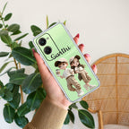 Sweet Harmony Customize Transparent Silicon Case For Vivo