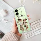 Sweet Harmony Customize Transparent Silicon Case For iQOO Z9x 5G