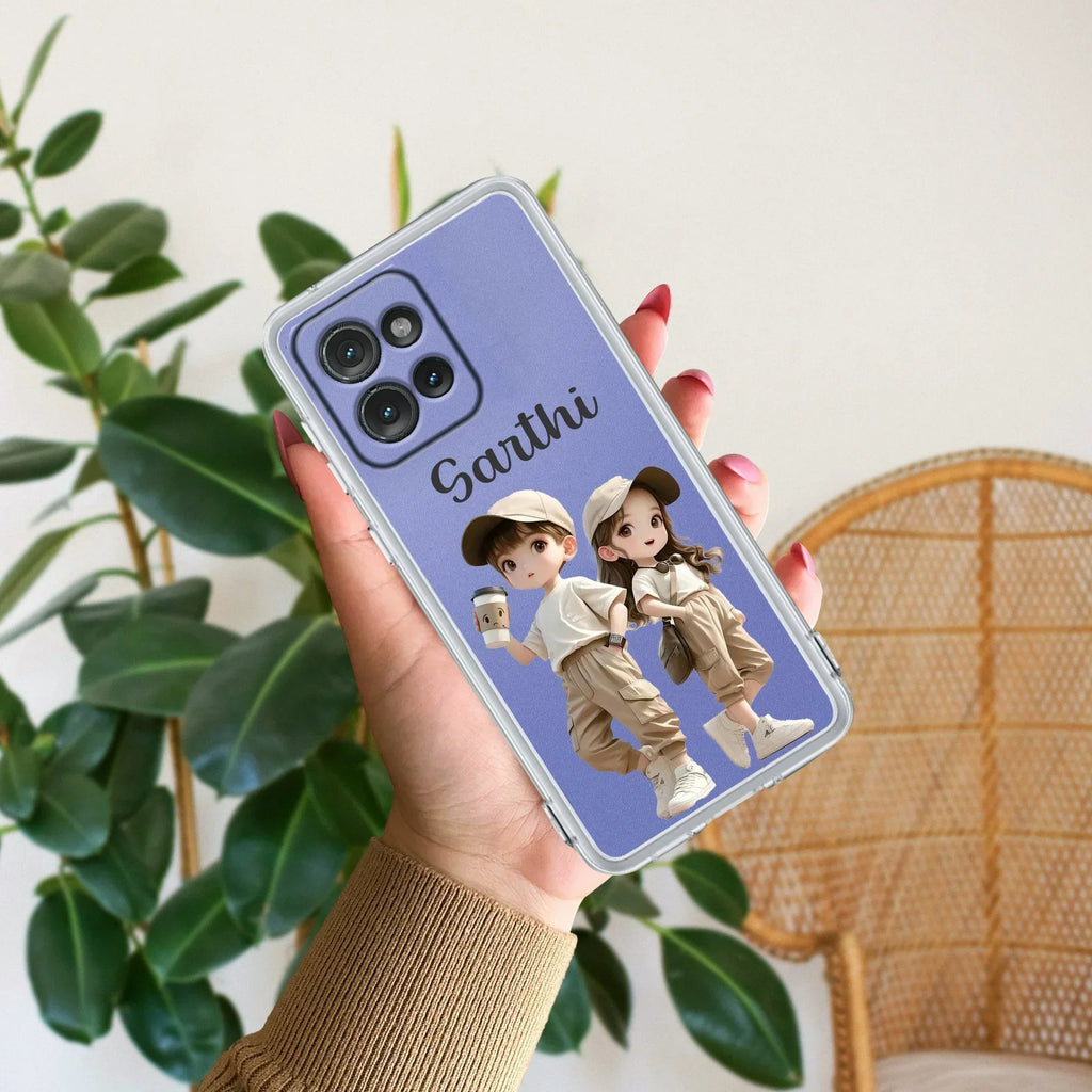 Sweet Harmony Customize Anti Yellow Case For Motorola Edge 60 5G