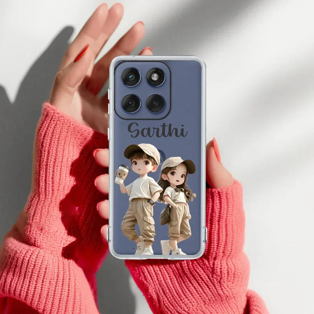 Sweet Harmony Customize Anti Yellow Case For Motorola Edge 60 Pro 5G