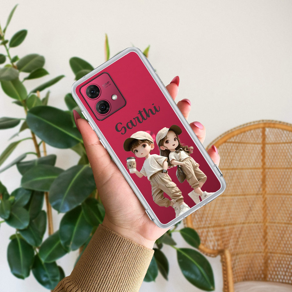 Sweet Harmony Customize Anti Yellow Case For Motorola G84 5G