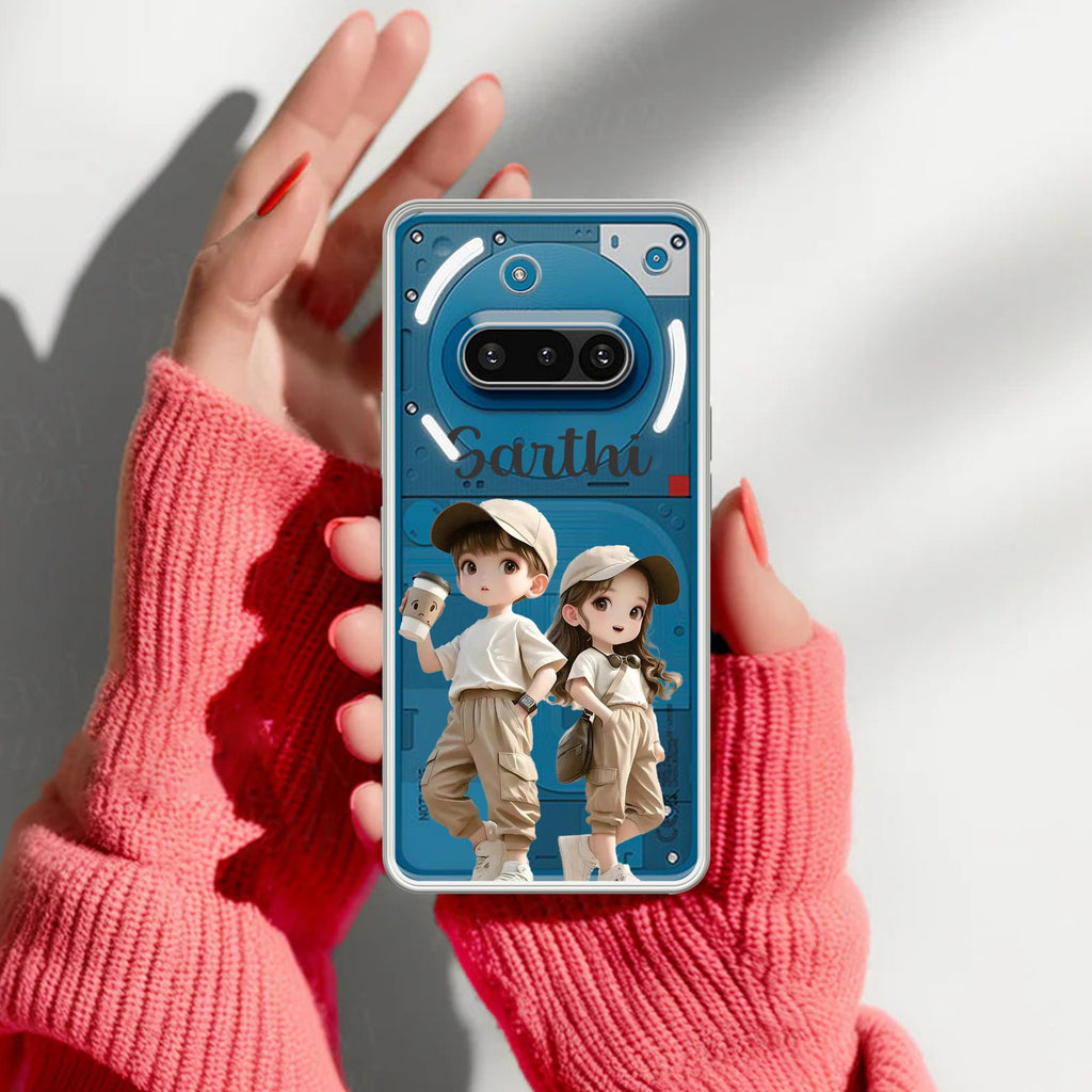 Sweet Harmony Customize Anti Yellow Case For Nothing Phone 3A 5G