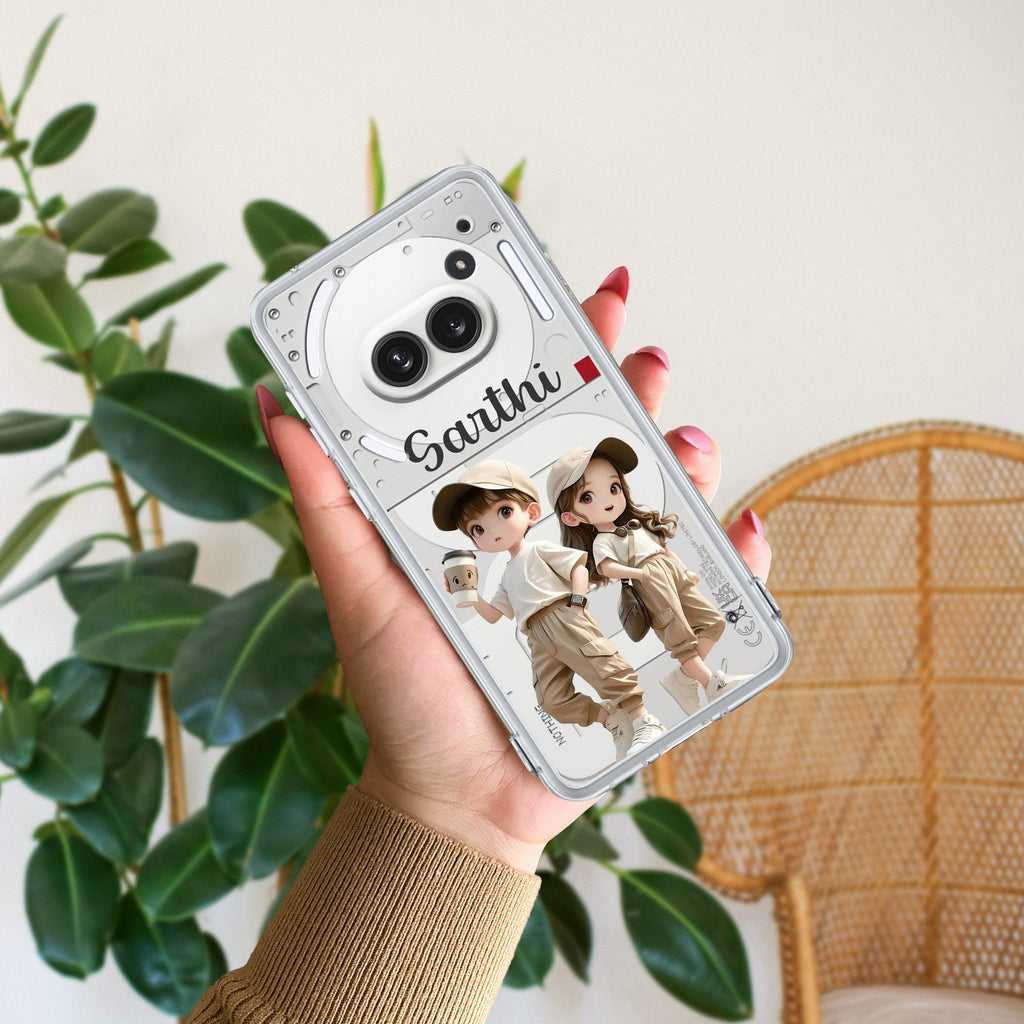 Sweet Harmony Customize Anti Yellow Case For Nothing Phone 2a Plus