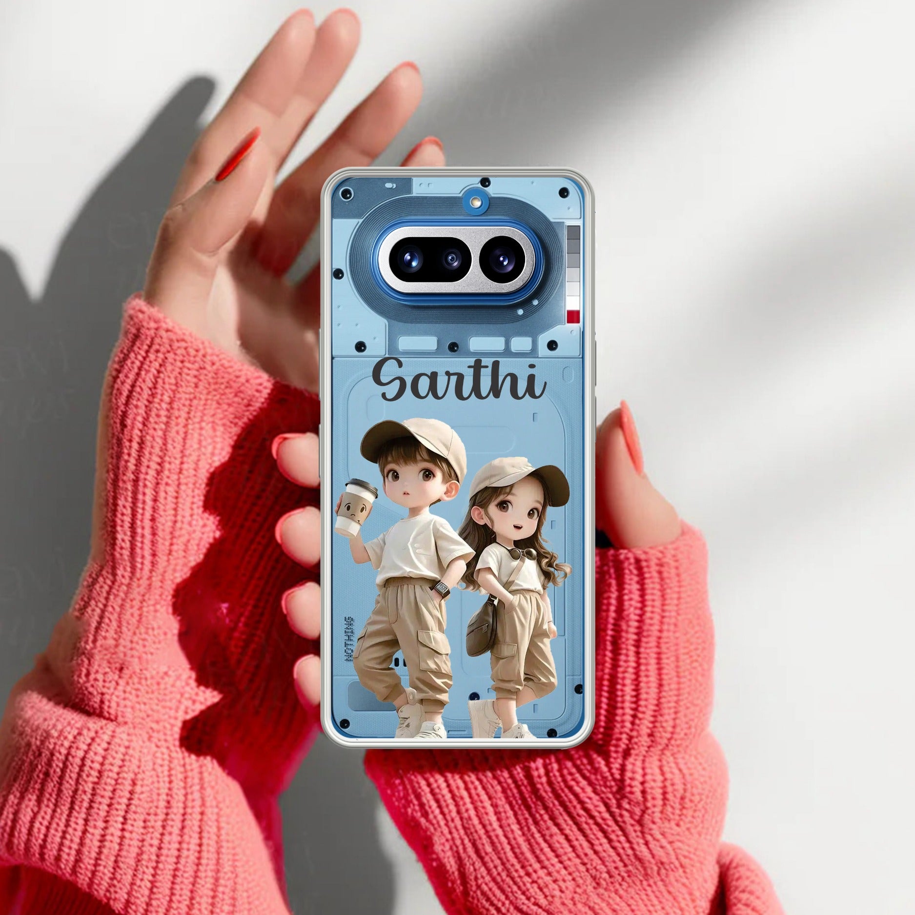 Sweet Harmony Customize Transparent Silicon Case For Nothing