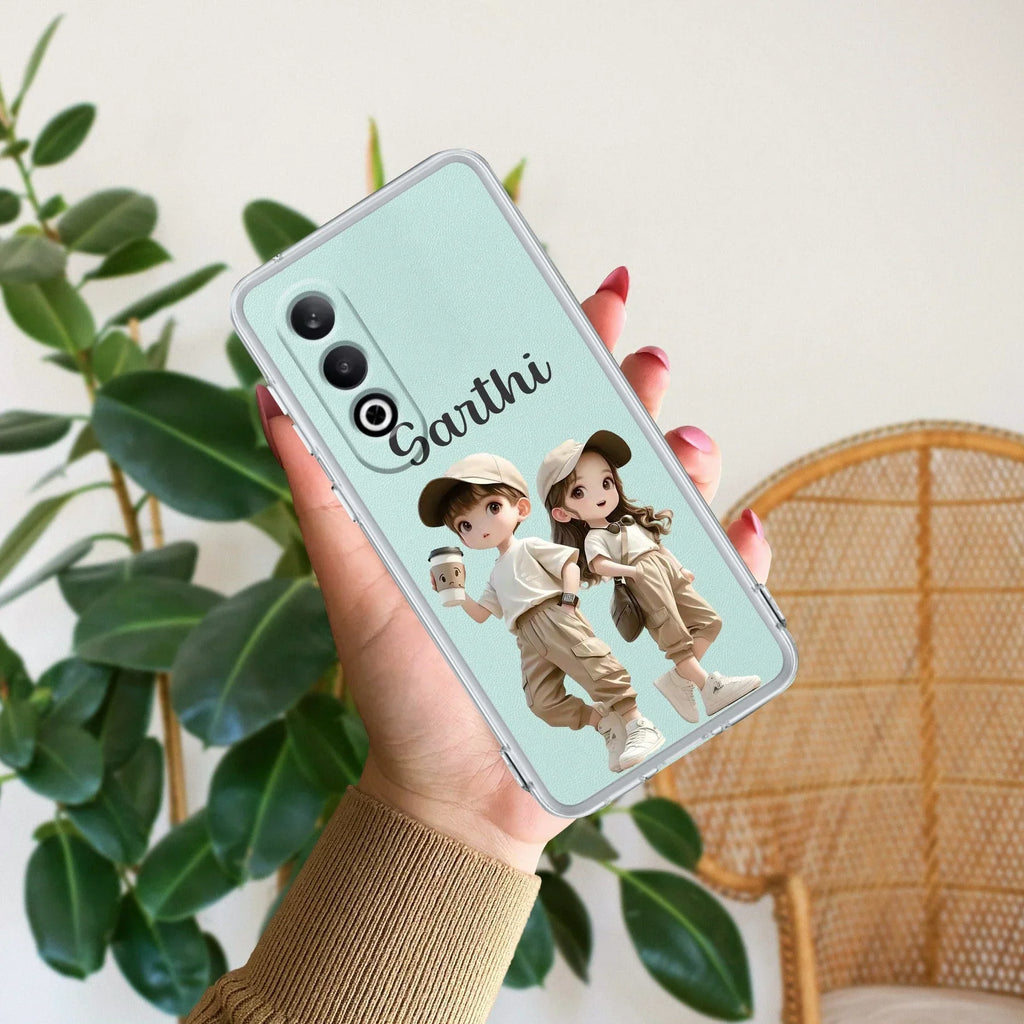 Sweet Harmony Customize Transparent Silicon Case For OnePlus - ShopOnCliQ