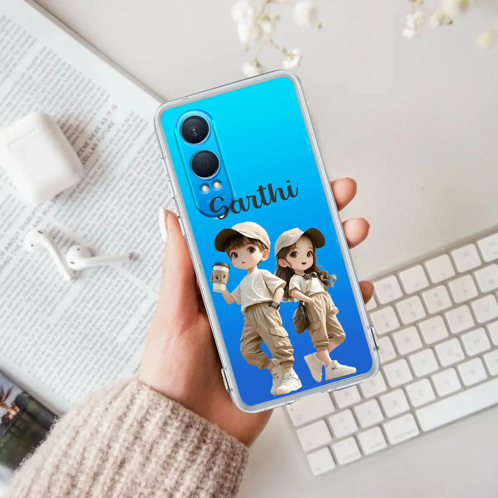 Sweet Harmony Customize Transparent Silicon Case For OnePlus - ShopOnCliQ