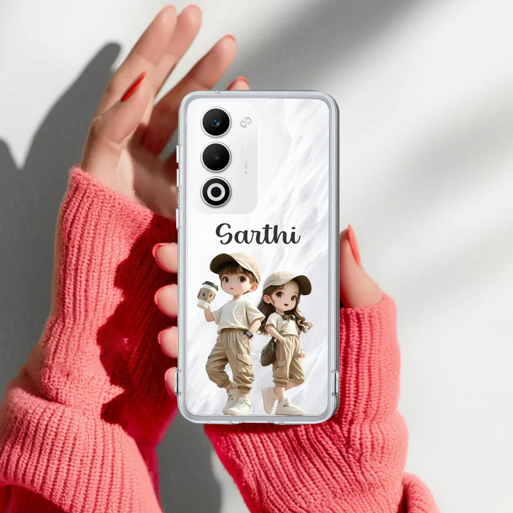 Sweet Harmony Customize Anti Yellow Case For Oppo A5 5G