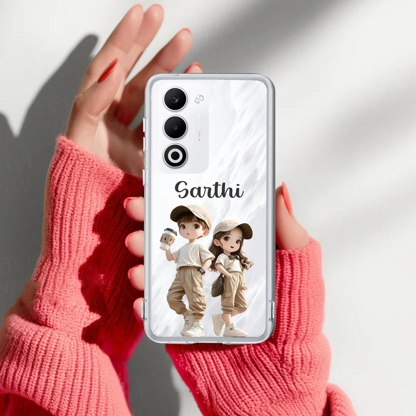 Sweet Harmony Customize Transparent Silicon Case For Oppo - ShopOnCliQ