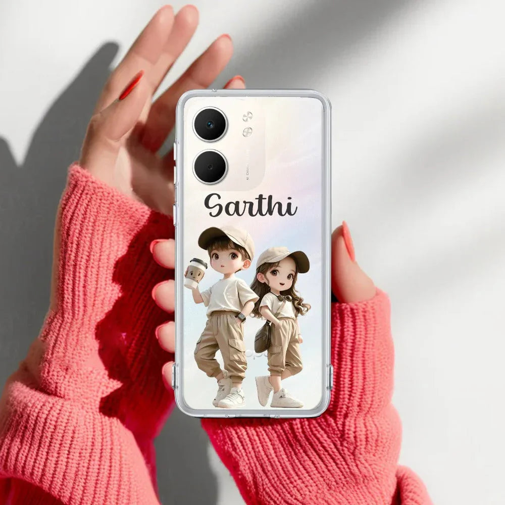 Sweet Harmony Customize Transparent Silicon Case For Oppo - ShopOnCliQ