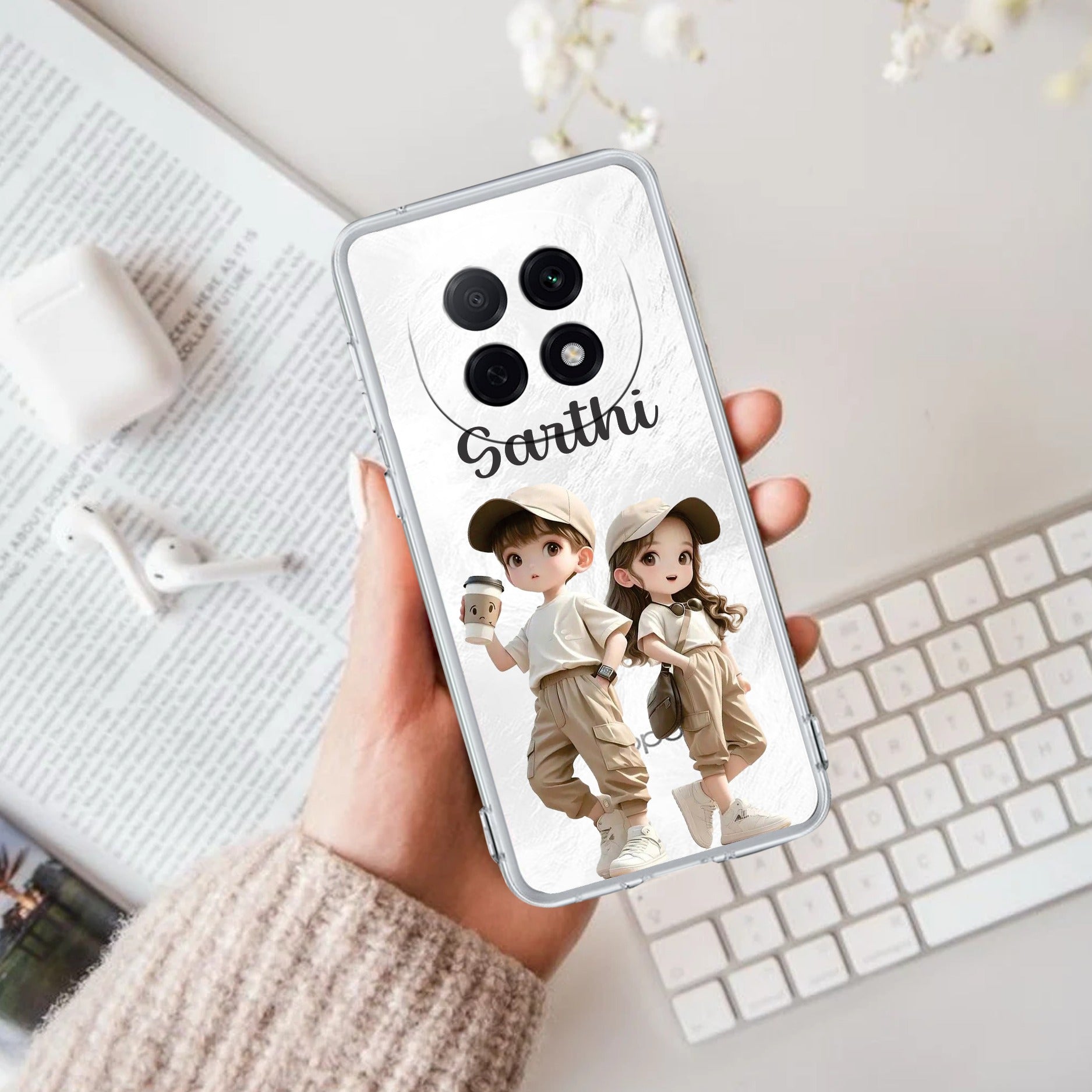 Sweet Harmony Customize Anti Yellow Case For Oppo F29 Pro 5G