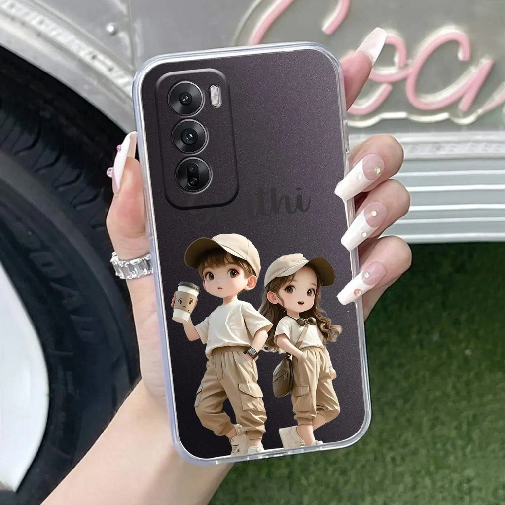Sweet Harmony Customize Anti Yellow Case For Oppo Reno 12 Pro 5G