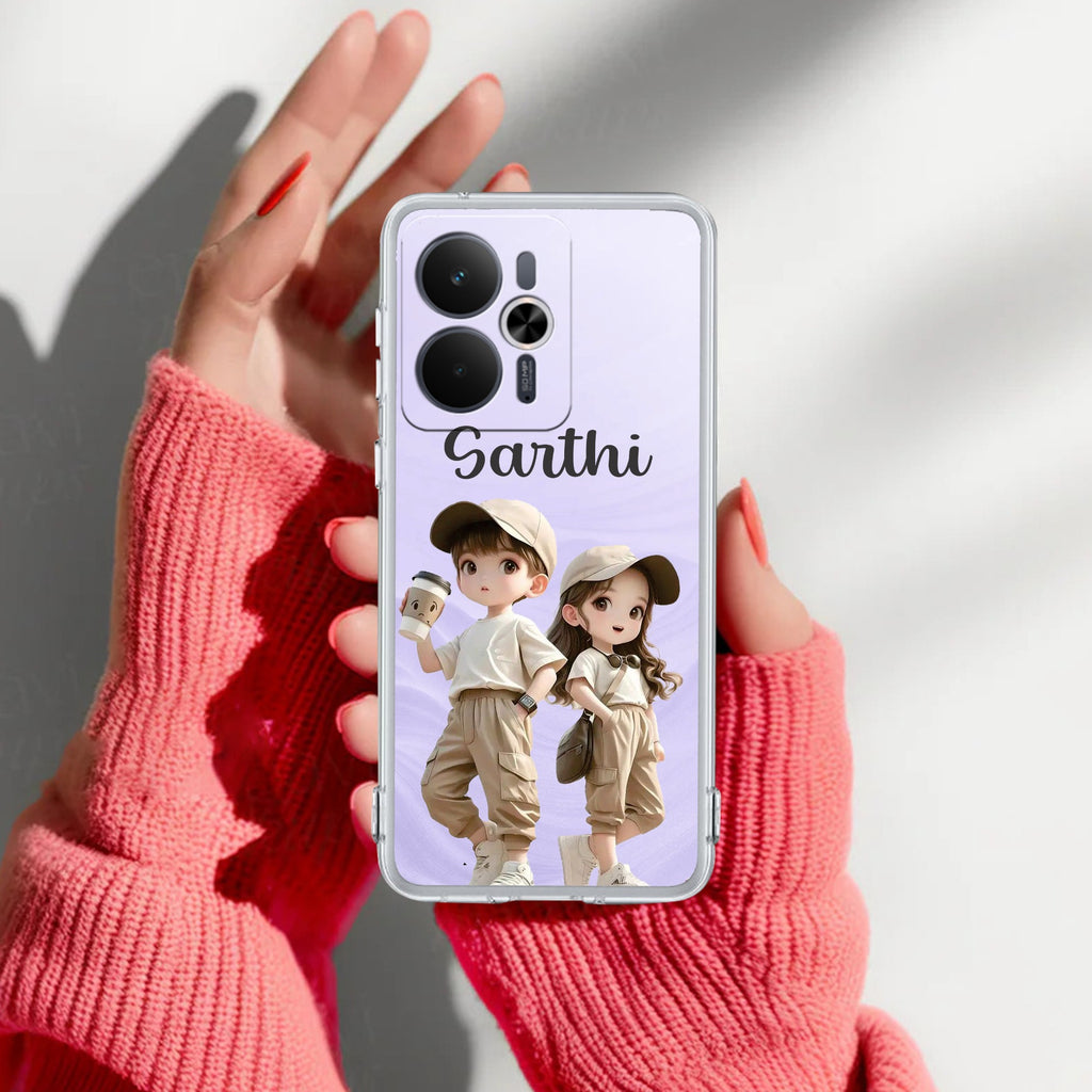 Sweet Harmony Customize Anti Yelllow Case For Realme 14T 5G