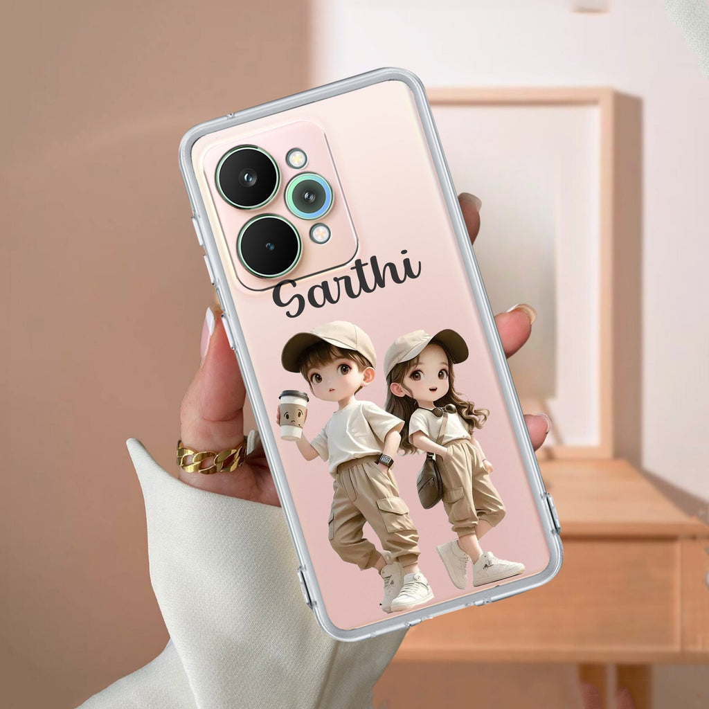 Sweet Harmony Customize Anti Yellow Case For Realme 15 Pro 5G