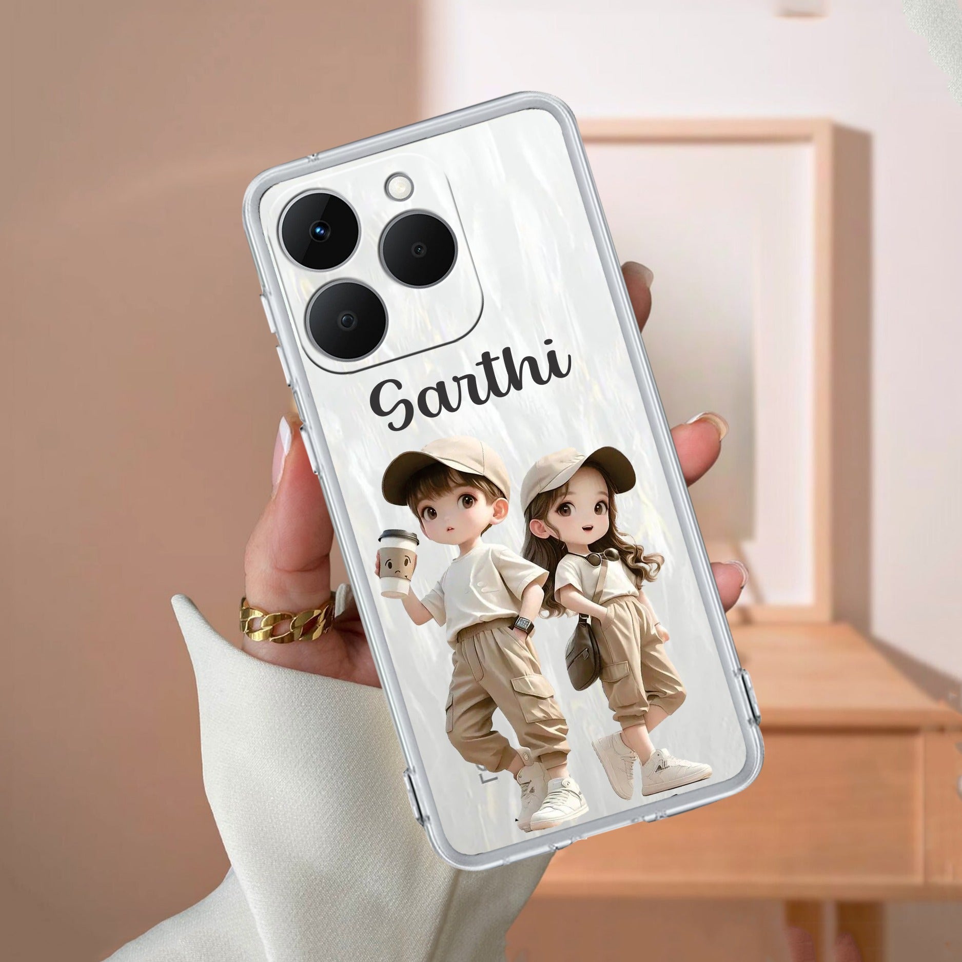 Sweet Harmony Customize Anti Yellow Case For Realme 15T 5G