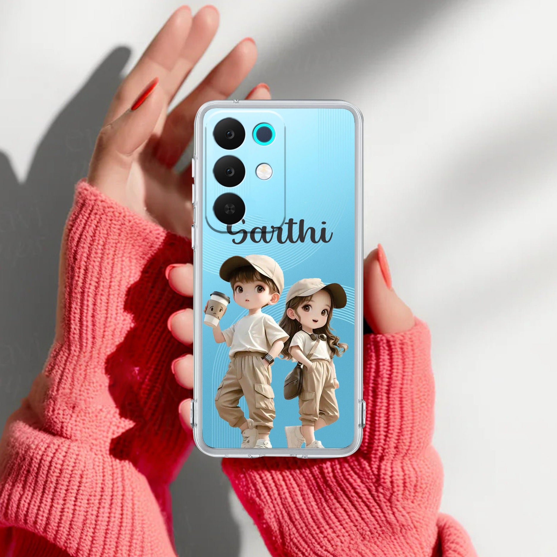 Sweet Harmony Customize Anti Yelllow Case For Realme 15X 5G