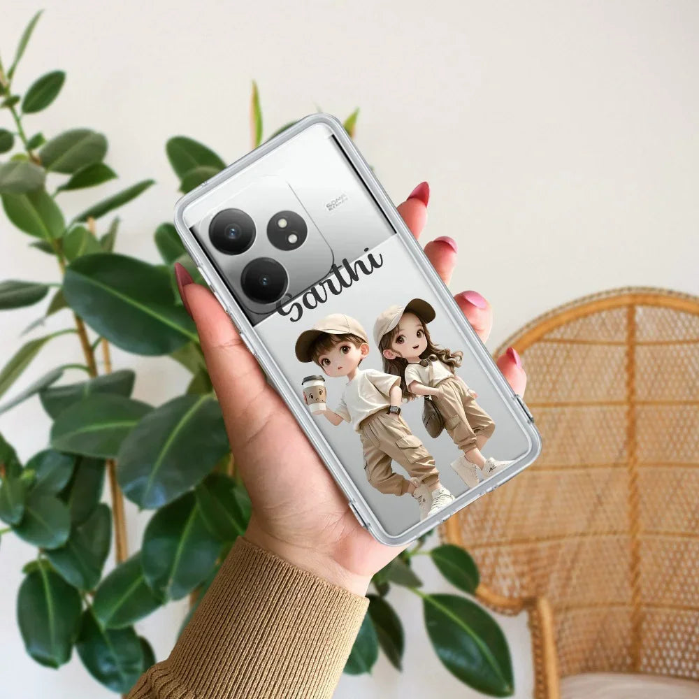 Sweet Harmony Customize Transparent Silicon Case For Realme P2 Pro 5G