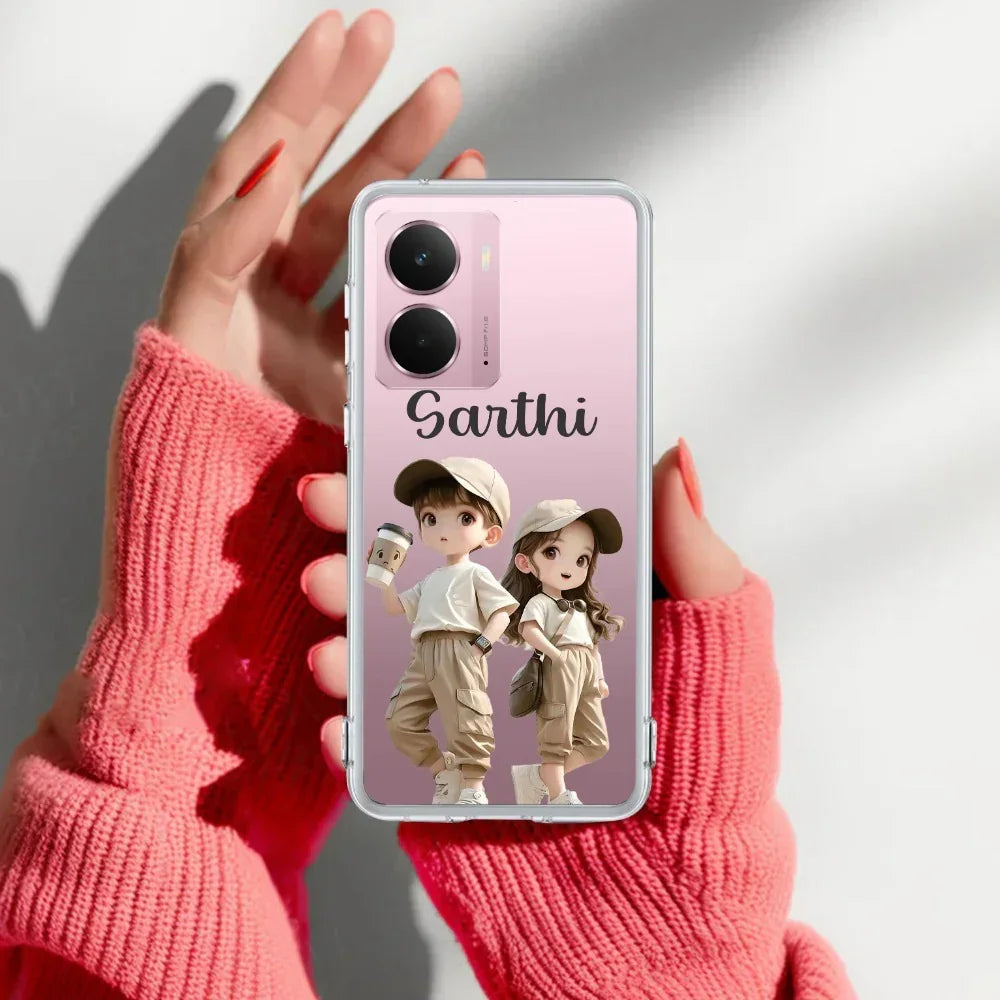 Sweet Harmony Customize Transparent Silicon Case For Realme 14T 5G