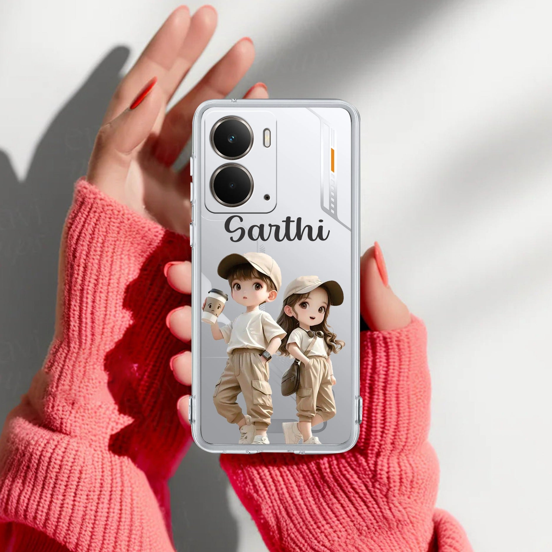 Sweet Harmony Customize Anti Yelllow Case For Realme P3 5G