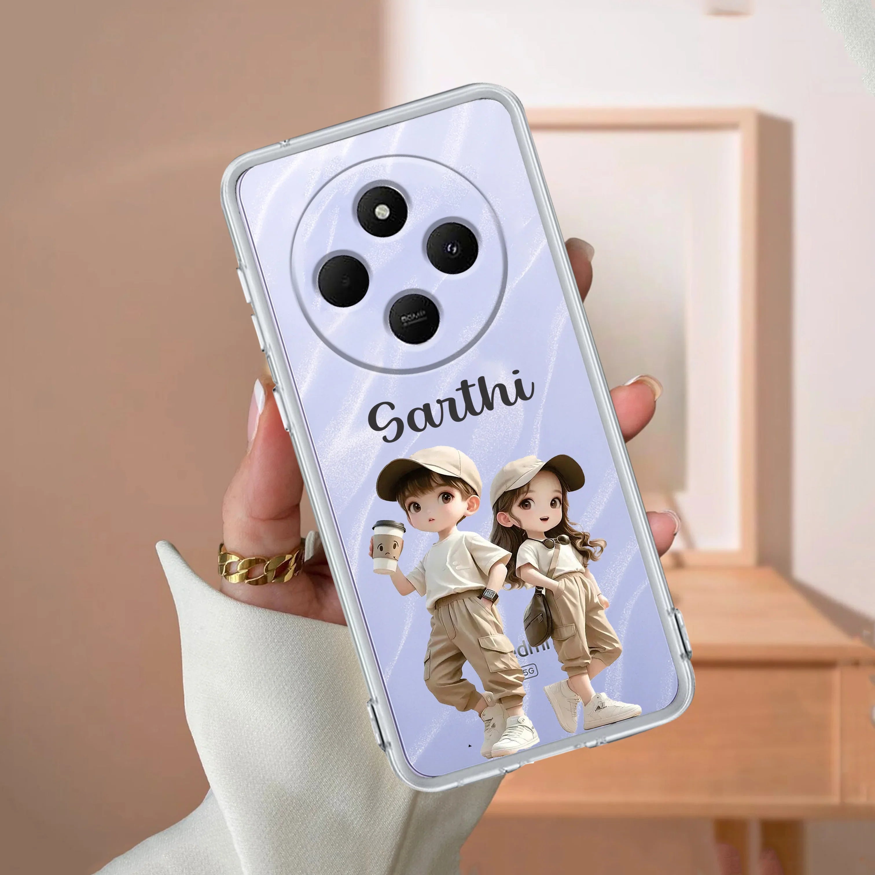 Sweet Harmony Customize Transparent Silicon Case For Redmi/Xiaomi - ShopOnCliQ