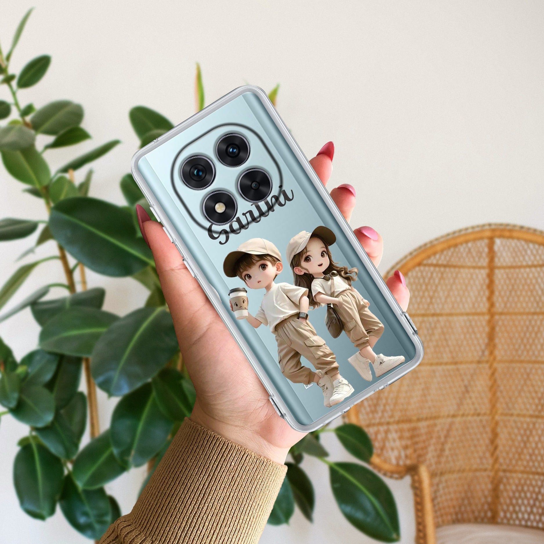 Sweet Harmony Customize Anti Yellow Case  For Redmi Note 14 Pro Plus 5G