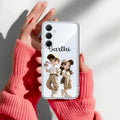 Sweet Harmony Customize Transparent Silicon Case For Samsung Galaxy F13