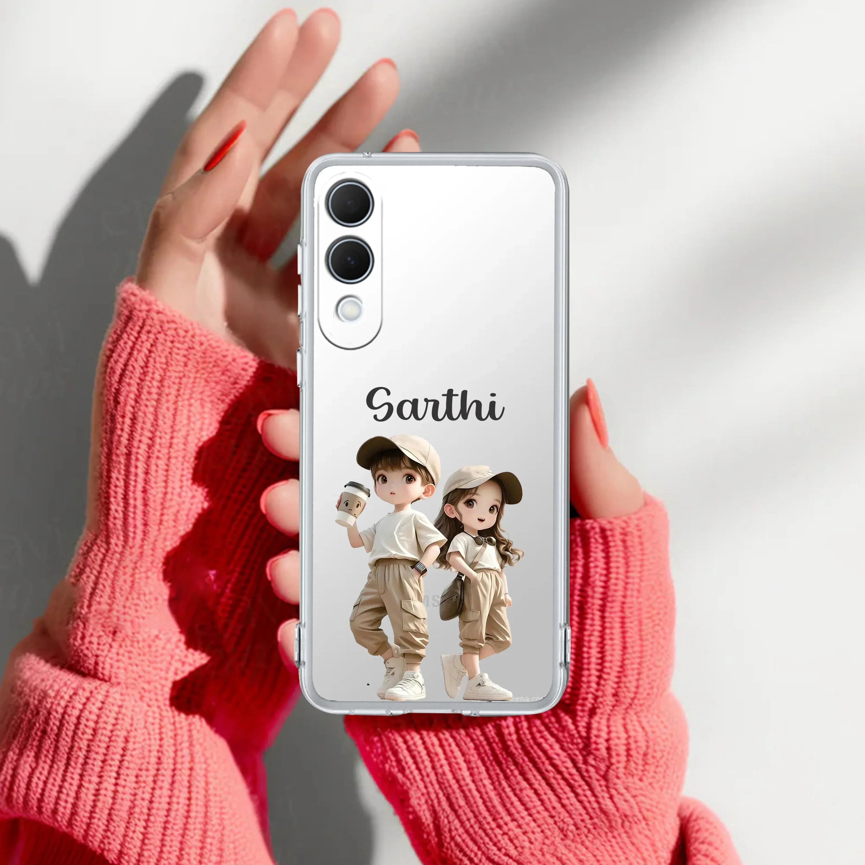 Sweet Harmony Customize Transparent Silicon Case For Samsung - ShopOnCliQ