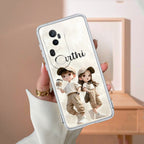 Sweet Harmony Customize Transparent Silicon Case For Vivo