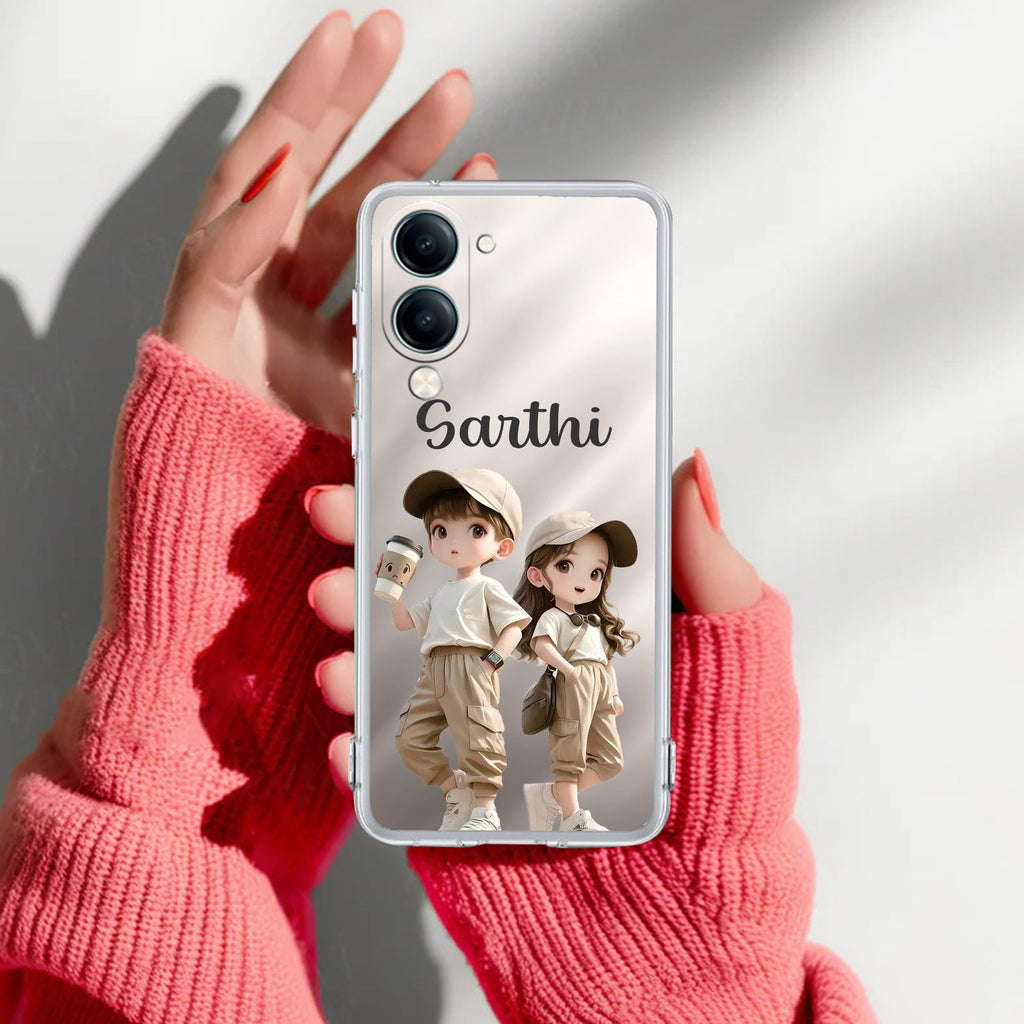 Sweet Harmony Customize Anti Yellow Case For Vivo T4 Lite 5G