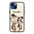 sweet harmony glossy metal case cover for iPhone 13 mini