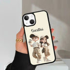 Sweet Harmony Glossy Metal Case Cover For iPhone - ShopOnCliQ