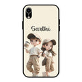 sweet harmony glossy metal case cover for iPhone XR