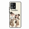 sweet harmony glossy metal case cover for Motorola Edge 40 5G