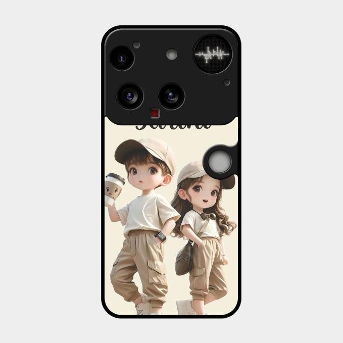 sweet harmony glossy metal case cover for Nothing Phone 3 5G