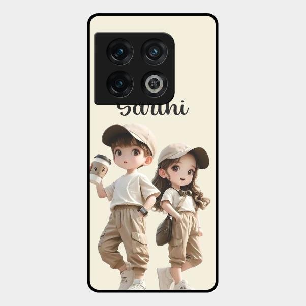 sweet harmony glossy metal case cover for Oneplus 10 Pro 5G
