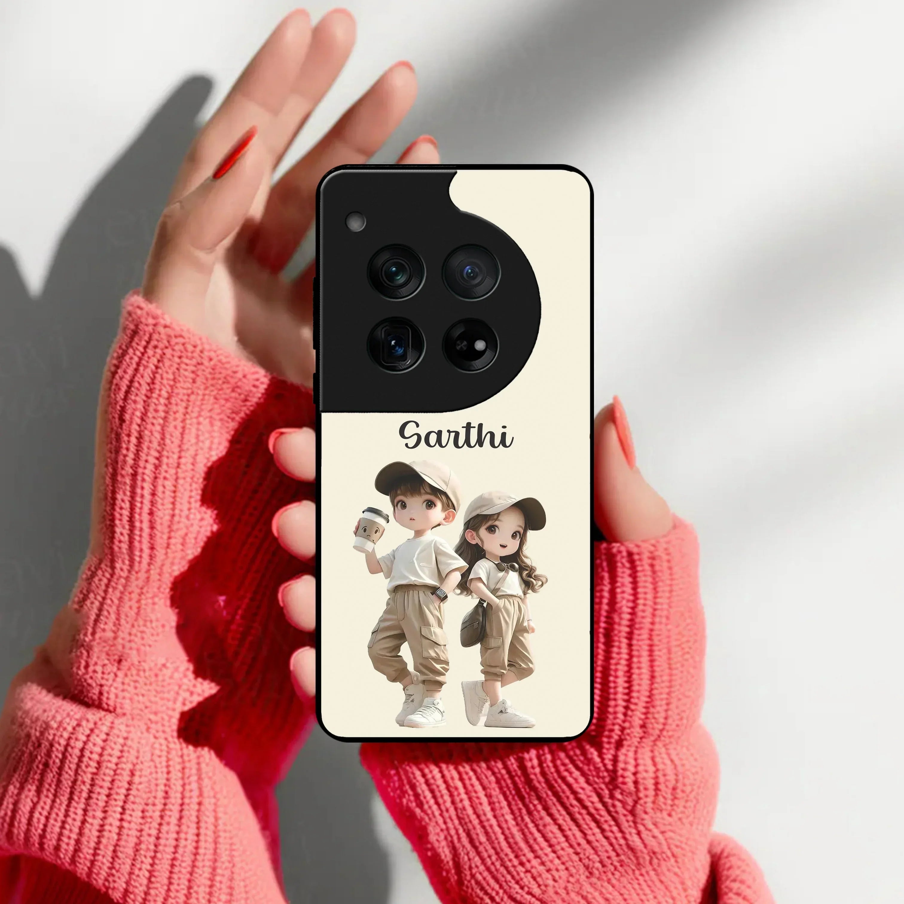 Sweet Harmony Glossy Metal Case Cover For OnePlus - ShopOnCliQ