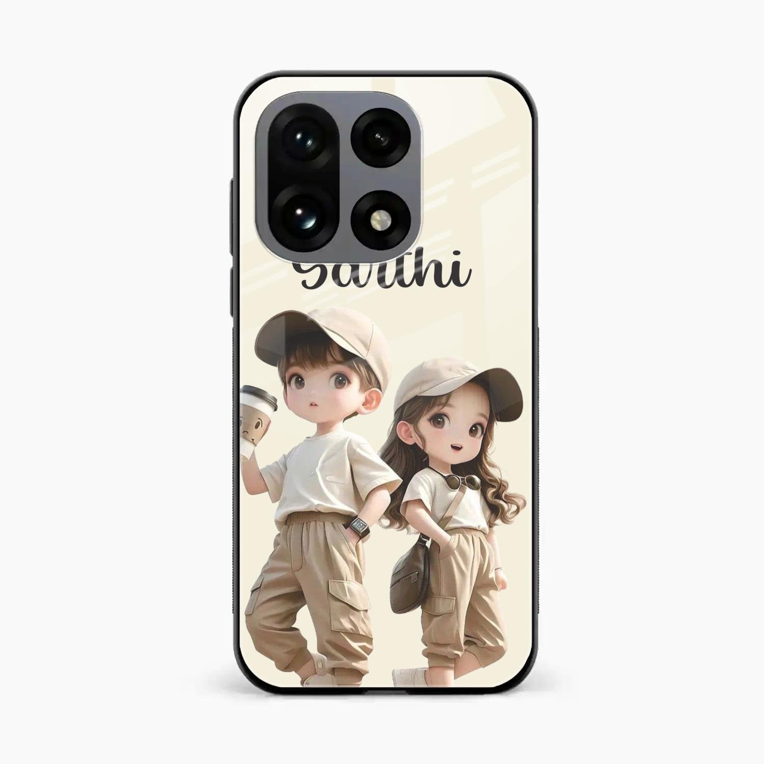 sweet harmony glossy metal case cover for OnePlus 15 5G